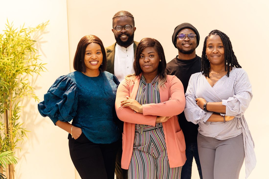 A team of African professionals